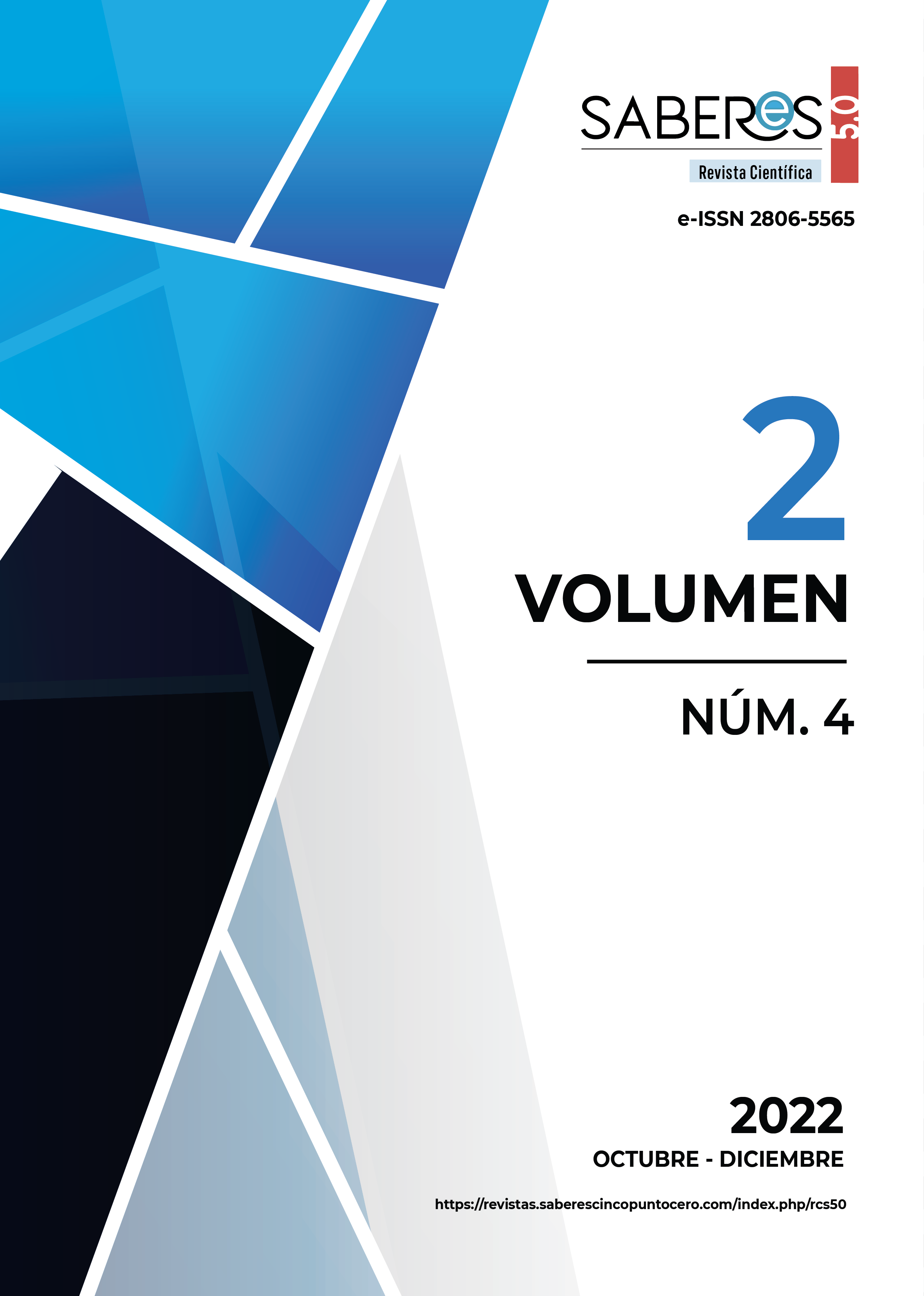 					Ver Vol. 2 Núm. 4 (2022): Octubre - Diciembre
				